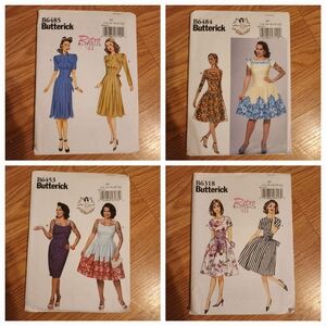Butterick Sewing Pattern Bundle #3